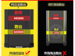 柯迈龙K11家用款电动跑步机多功能超静音可折叠运动健身器材 蓝屏图3