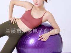 瑜伽球健身孕妇瑜伽球球55cm65cm75cm防爆儿童平衡球普拉提球PVC图2