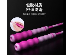 竹节跳绳幼儿园儿童花样软珠不打结中小学生可调节中考珠节跳绳图3