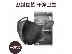 厂家定制显脸瘦防细菌病毒口罩防尘防花粉防霾聚氨酯海绵口罩图2