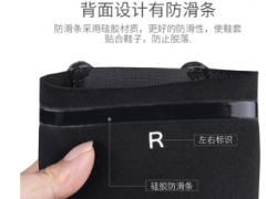 CXWXC自行车骑行鞋套锁鞋套半掌防风保暖山地车自锁加厚鞋套骑行图3