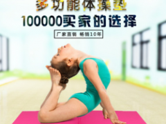 加厚新款垫海绵垫仰卧起坐健身垫武术空翻垫折叠体操垫子图2