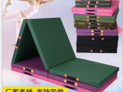 折叠舞蹈垫子儿童舞蹈练功垫体操垫加厚运动瑜伽垫仰卧起坐训练垫图2