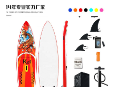 厂家直销冲浪板浆板成人儿童拉丝站立式SUP水上滑水板充气划水板图3