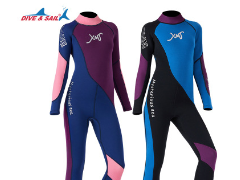 DIVE&SAIL青少年潜水服2.5MM儿童连体保暖泳衣学生浮潜冲浪水母衣图3