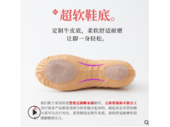 现代舞芭蕾古典中国舞软底舞蹈鞋女练功鞋成人猫爪鞋形体鞋跳舞鞋图3