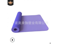 tpe瑜伽垫 6mm初学者瑜伽垫 防滑健身运动垫 双色瑜伽垫图2