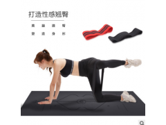翘臀圈弹力带健身女翘臀神器深蹲阻力带tanli弹力圈瑜伽带图2
