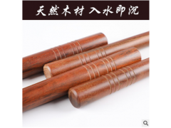 批发绳索黑檀木双节棍 两节棍南美紫檀木木质表演练习实战双截棍图2