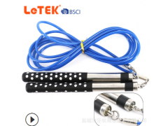 LeTEK 正品 jump rope PVC跳绳儿童跳绳学生中考跳绳