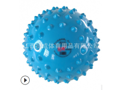 充气实心球 健身灌沙球4kg6kg铅球力量训练药球厂家直销定制批发图2