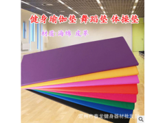 PU防水折叠瑜伽垫热销体操舞蹈练功垫健身折叠运动海绵垫仰卧起坐图3