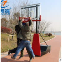 标准户外移动可升降式篮球架青少年训练型篮球架庭院休闲篮球架