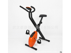 厂家直销磁控健身车家用静音磁控车X型可折叠织带车迷你脚踏车图3