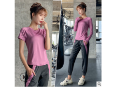 瑜伽服运动套装女健身房跑步秋冬款初学者网红晨跑服时尚显瘦大码图2