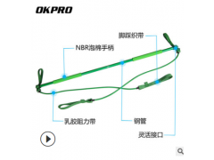普拉提棒瑜伽拉力器家用多功能普拉提杆美腿健身弹力阻力绳瑜伽棒图2