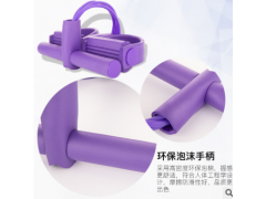 四管脚蹬拉力器弹力健身绳腿部拉伸训练器健身瑜伽仰卧起坐拉力器图2