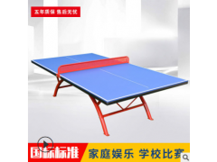 户外防晒防雨乒乓球台学校小区乒乓球桌通用标准SMC桌面乒乓球台图2