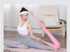 弹力带瑜伽拉力带150*15cm阻力带力量训练拉伸带健身拉力绳拉力片图2