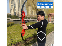 德乐石弓箭 射击新款德乐石分体弓复合片直拉弓反曲弓箭图1