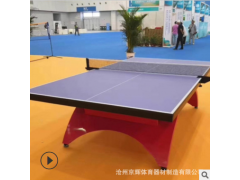 乒乓球台室内乒乓球台标准比赛球桌高密度纤维板大彩虹乒乓球台图2