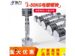 友力现货全钢竞赛竞技健身哑铃壶铃烤漆男女提壶力量训练健身房用图3