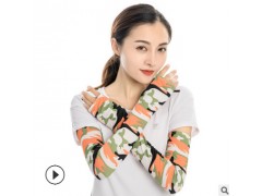 跨境花臂纹身袖套无缝款户外骑行刺青防晒袖套骑行纹身袖套厂家图2