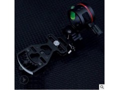 现货射箭用品运动装备 复合弓单针瞄准器全铝金属瞄 瞄具图2