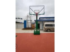 厂家直销篮球架移动标准成人户外篮球架平箱平箱仿液压篮球架图2