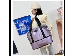 秋冬新款潮大容量户外短途旅行包防睡牛津布行李袋运动训练健身包图2