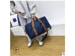 上新运动瑜伽健身包韩版手提旅行包多用途独立鞋位斜挎户外行李包图2
