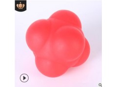 硅胶六角球 速度敏捷健身 高低难度体适能训练反应球灵敏球筋膜球图3