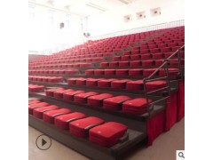 电动伸缩前置式软包座椅 娱乐城座椅 彩排室座椅 剧场靠椅定制图3
