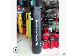 吊式实心沙袋儿童沙包批发加厚纯皮超纤拳击散打训练泰式拳击沙袋图2
