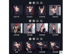 INNSTAR热销家用新款卧推拉力器健身器材拉力绳套装便捷扩胸器图2