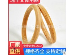 新款健身实木吊环室内体操运动吊环尼龙织带桦木厂家直供支持定制图2