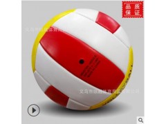 厂家直销现货批发图案定制机缝排球5号3号2号PVC环保耐磨软皮防爆图3