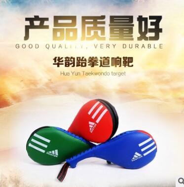 跆拳道侧踢靶成人泰拳训练道靶拳击脚靶、散打脚板靶加厚鸡腿靶图2