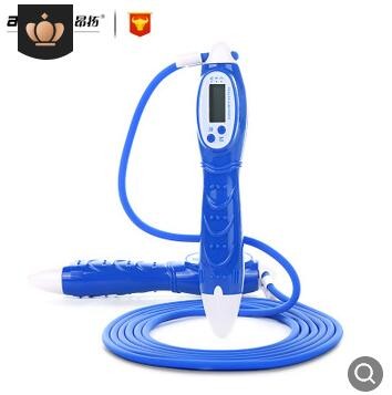 小学生专用塑料跳绳套装卡路里智能电子计数跳绳可调节图3