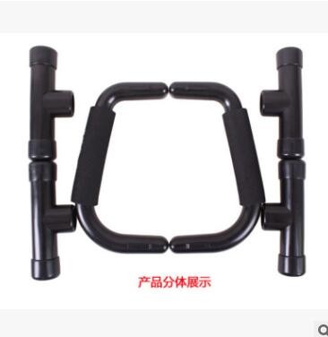 厂家直销黑色俯卧撑支架工字型家用运动健身器材多功能俯卧撑支架