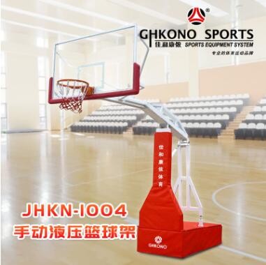 可定制手动液压篮球架 移动式升降篮球筐篮球框户外成人体育器材图3