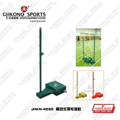 专业供应插地式羽毛球柱 地埋式羽毛球柱 固定式羽毛球网架图2