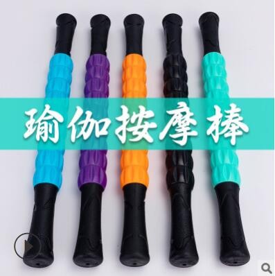 瑜伽齿轮肌肉按摩棒深层肌肉放松筋膜髂胫束 瑜伽按摩棒厂家直销图2