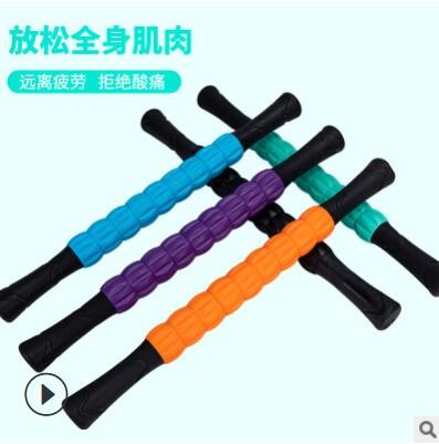 瑜伽齿轮肌肉按摩棒深层肌肉放松筋膜髂胫束 瑜伽按摩棒厂家直销图3