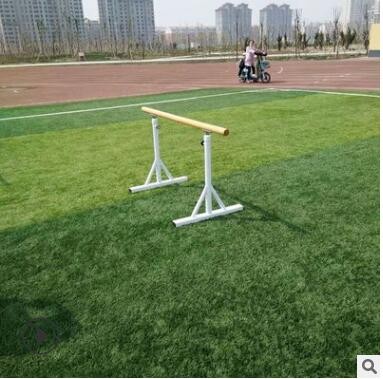 厂家批发 移动式舞蹈把杆 儿童家用可升降压腿杆 舞蹈房双层把杆图2