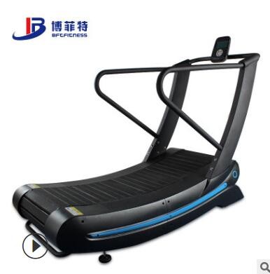 无动力跑步机 曲面弧形跑步机 履带式商用自律跑步机生产厂家批发图2