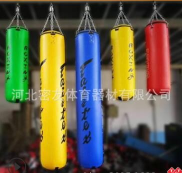 厂家直销成人拳击沙袋实心吊式散打武术家用健身房跆拳道健身沙袋图2