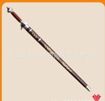 A型太极剑 品牌武圣人 电镀弹簧钢太极剑 出口不开刃武术刀剑图2