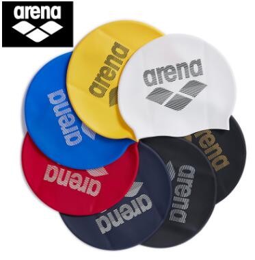Arena阿瑞娜 ARN-6400E 竞技比赛硅胶防水游泳帽 游泳训练图3