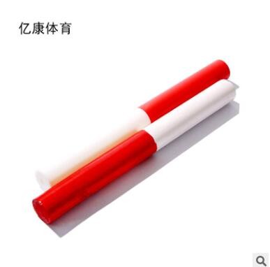 专用标准接力棒 百米传递红白高强度耐用接力棒田径比赛
